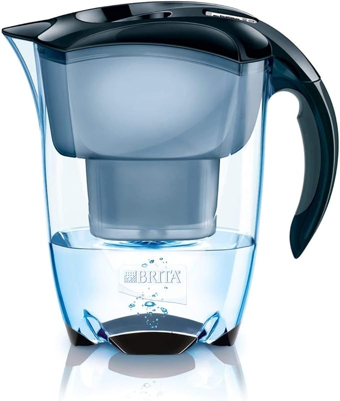 BRITA Elemaris Cool Water Filter Jug and Cartridge, Black Amazon.co.uk