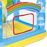 Bestway Kids Hot Air Balloon Bouncer Trampoline Toss Game Inflatable view 6