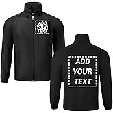 Generic Custom Men Windbreaker Jacket Design logo Name Long Sleeve Shirts for Outdoor Team Work