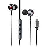Monster SG10 Gaming Earbuds: USB-C Wired Headphones with Built-in Microphone & Volume Control, Ultra 7.1 Surround Sound, Comp