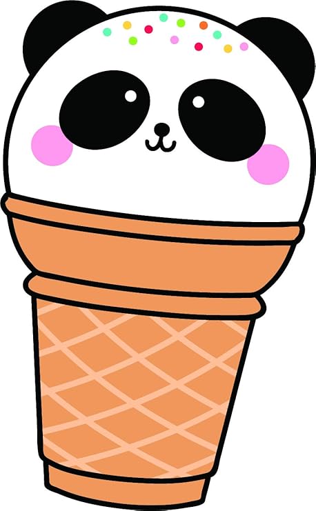 Amazon 可愛いガーリーかわいい食べ物ファンタジー 漫画アート ビニールステッカー 8 Tall ステッカー デカール 車 バイク