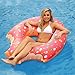 FairyStar Giant Inflatable Two-Bite Donut Pool Float ,Outdoor Swimming Pool Loung Tube Floatie Toys For Adults & Kids