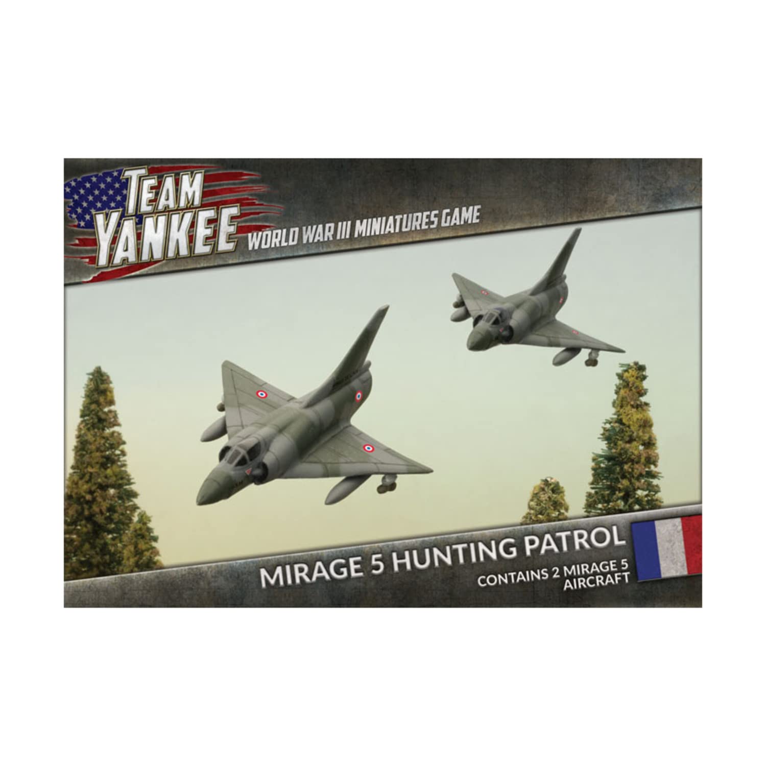 Flames of War Team Yankee French Mirage 5 Hunting Patrol TFBX09