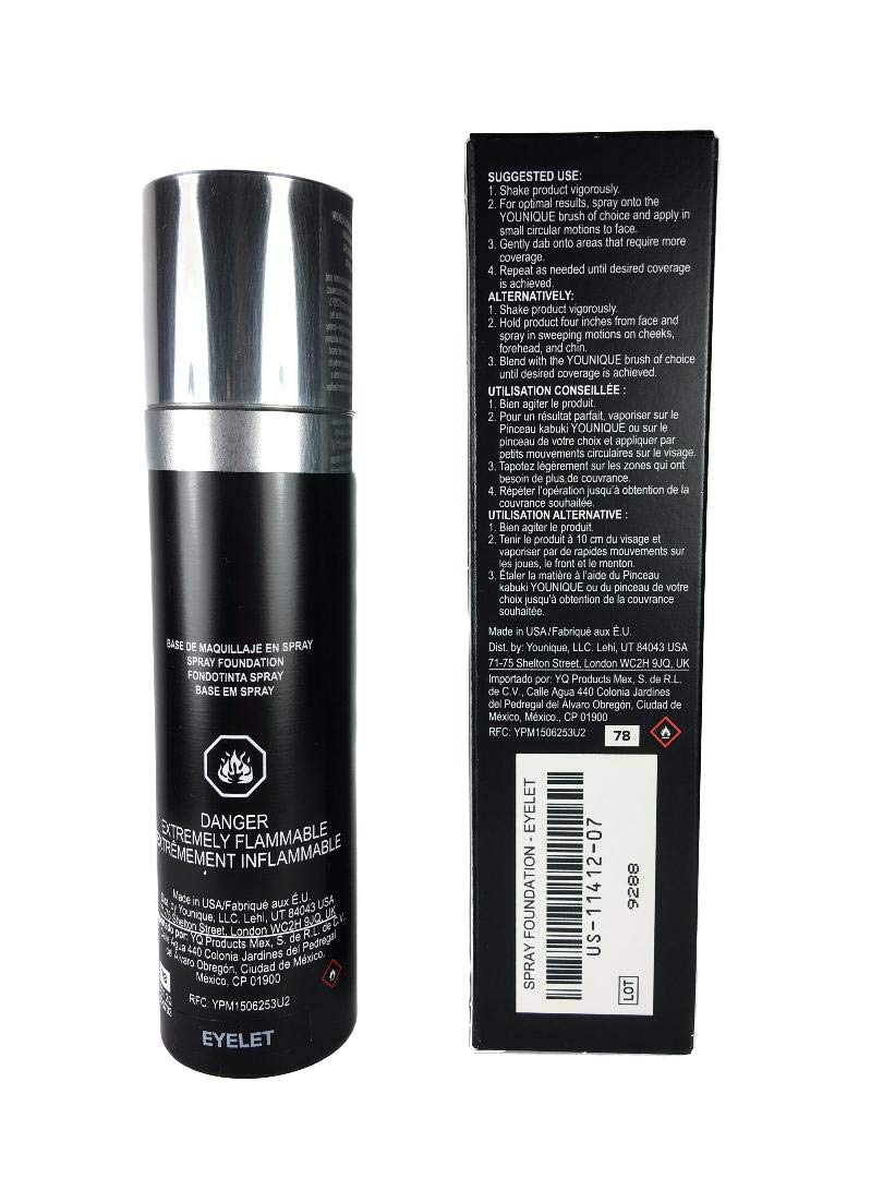 younique touch spray foundation