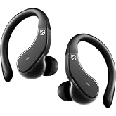 Back Bay Audio Runner Wireless Earbuds for Running, Wrap Around Earbuds | Sweatproof Workout Bluetooth Headphones for Sports, Around The Ear Bluetooth Running Headphones, Hook Over Earphones Earhooks