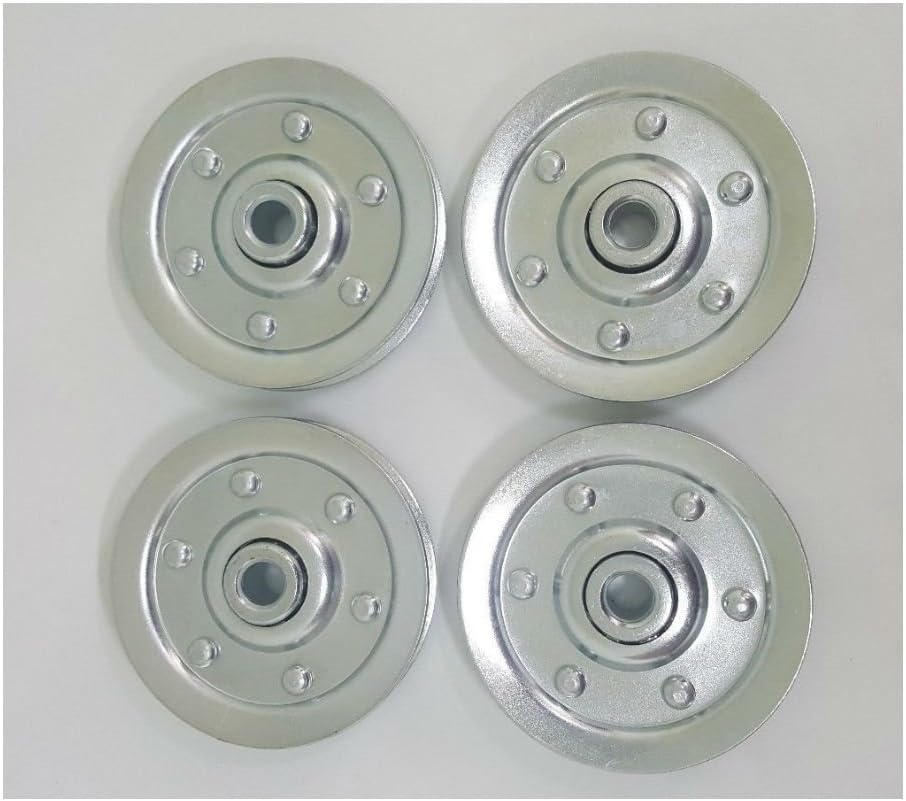 Garage Doors Garage Door 4" Sheave Pulley Extension Spring Pulley Wheel