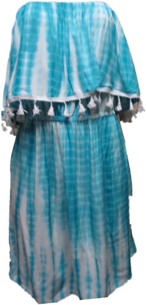 Santiki Women's Tiffany Strapless Dress Summer 2018 Tie-Dye