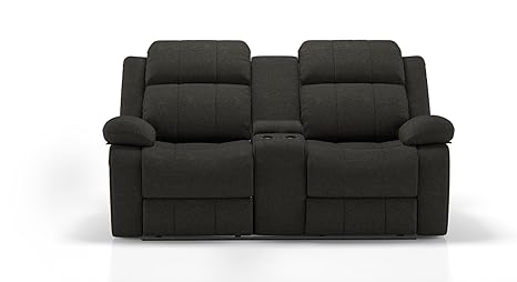 Urban Ladder Robert Two Seater Home Theater Rocking Recliner Grey