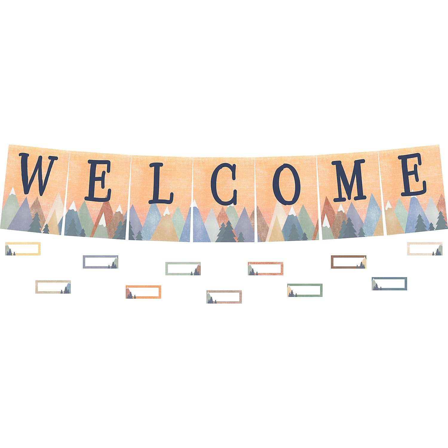 Photo 1 of Teacher Created Resources Moving Mountains Welcome Bulletin Board Set
