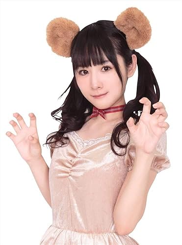 Amazon けもの みみピン くま クマ耳 ピン 付け耳 イヤー 耳 カチューシャ くま耳 熊 ベアー 動物 ファー ヘアアクセサリー ブラウン 可愛い イベント衣装 動物コスプレ コスプレ衣装 コスチューム コスプレ 衣装 ハロウィン 文化祭 忘年会 仮装 S Cs 6c450 コスプレ