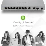 Zyxel XGS1010-12 12-Port Unmanaged Switch 2.5G and 10G SFP+ Desktop Wallmount view 5