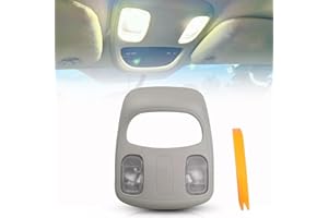 FASTCHE Overhead Console Dome Map Reading Light Lamp Compatible with Dodge Ram 1500 2500 3500 4500 5500 Replaces 1DK78BD1AA（U