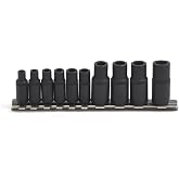 10-Piece Tap Holders Set 1/4"Dr 3/8"Dr Tap Socket Set Magnetic