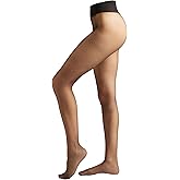 CALZEDONIA Woman's Sheer Matte Second Skin Resistant 15 Denier Tights