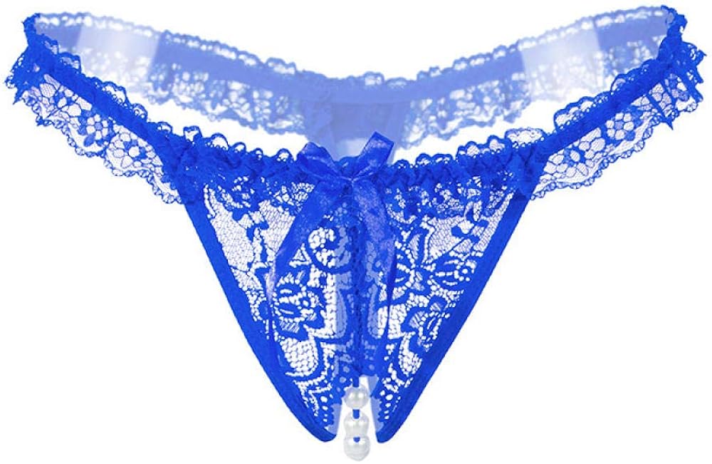 XHHGO Tanga De Encaje Sexy para Mujer Camiseta Transparente Cintura