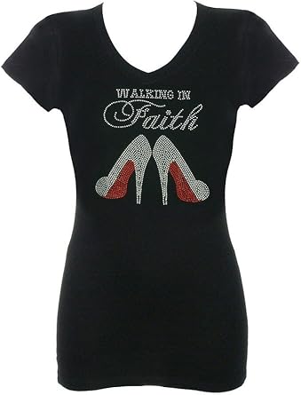 camisetas en pico mujer