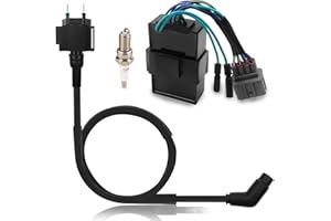 NEIVILU Igniter CDI Box Ignition Coil Spark Plug For Honda Rancher 350 TRX350 TRX350FE TRX350FM TRX350TM TRX350TE 2x4 4x4 S ES 2000-2005 30410-HN5-671 30400-HN5-305 30510-HN5-670