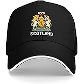 Coat of Arms of Scotland Flag Scottish Emblem Baseball Cap for Men Women