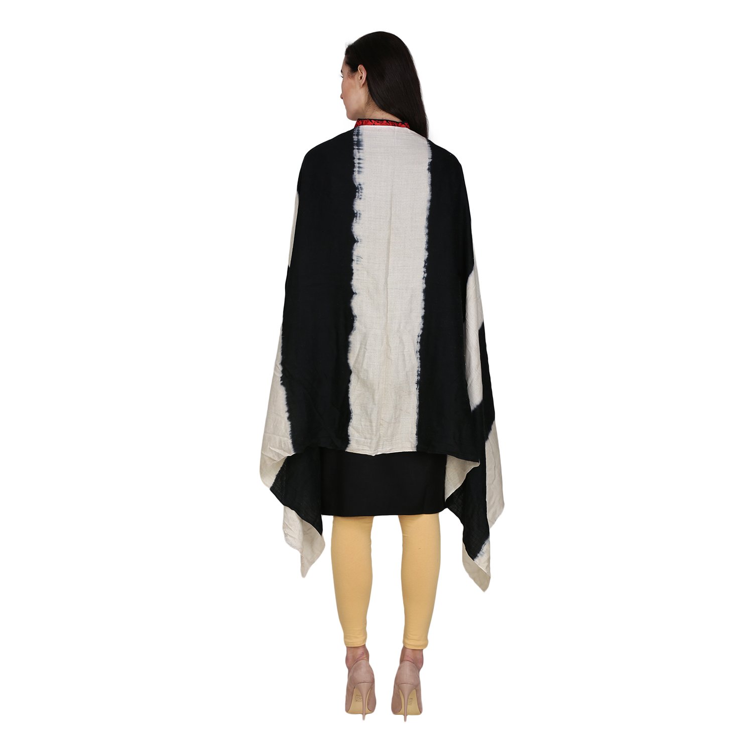 klera women's cotton striped stole(kl-bws-stl _multicolour _free size)