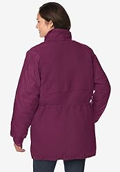 Woman Within Women's Plus Size Quilt-Lined Taslon