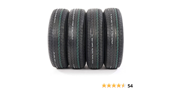 Amazon Com Million Parts Set Of 4 St225 75 15 10 Ply E Load Radial Trailer Tires 2257515 22575r15 Automotive