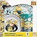 Zak Designs Plate, Bowl & Cup Gift, 3 Piece Set, Despicable Me 2