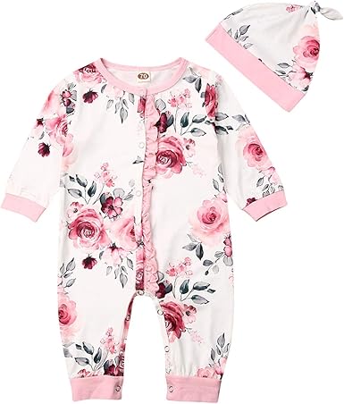 floral newborn outfit