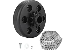 MOTOBULL Centrifugal Clutch 3/4" Bore 10 Tooth with #40/41/420 Chain Go Kart Clutch Compatible with Up to 6.5HP Predator 212 Go Karts Mini Bike and Fun Kart