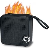 MSELTOS Fireplace Crackler Sound Box for Electric Fireplace, Rechargeable | Realistic Fire Crackling Sound Machine for Gas Fireplace, Fire Crackler Sound System, 3H Timer, Fire Noise