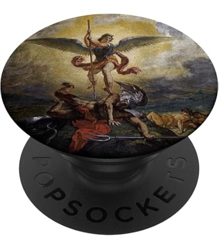 Santa Madre Maria e Gesù Bambino Notte Tranquilla PopSockets PopGrip Intercambiabile