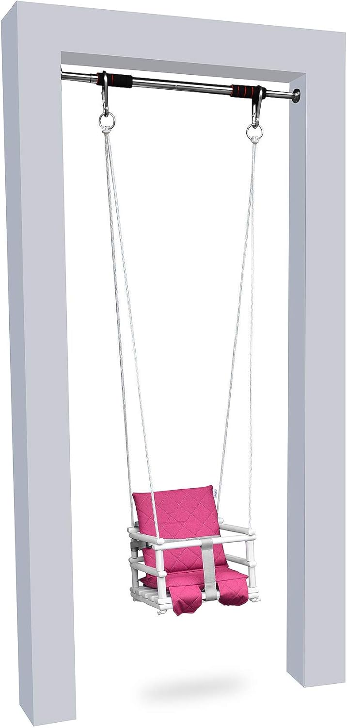 4 En 1 Balancoire Pour Interieur Et Exterieur Balancoire En Bois Pour Bebe Aires De Jeux Jeux Et Jouets Zwembaddebeemd Nl