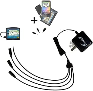Amazon.com: Quad 4-port wall charger with included tip for the Maylong