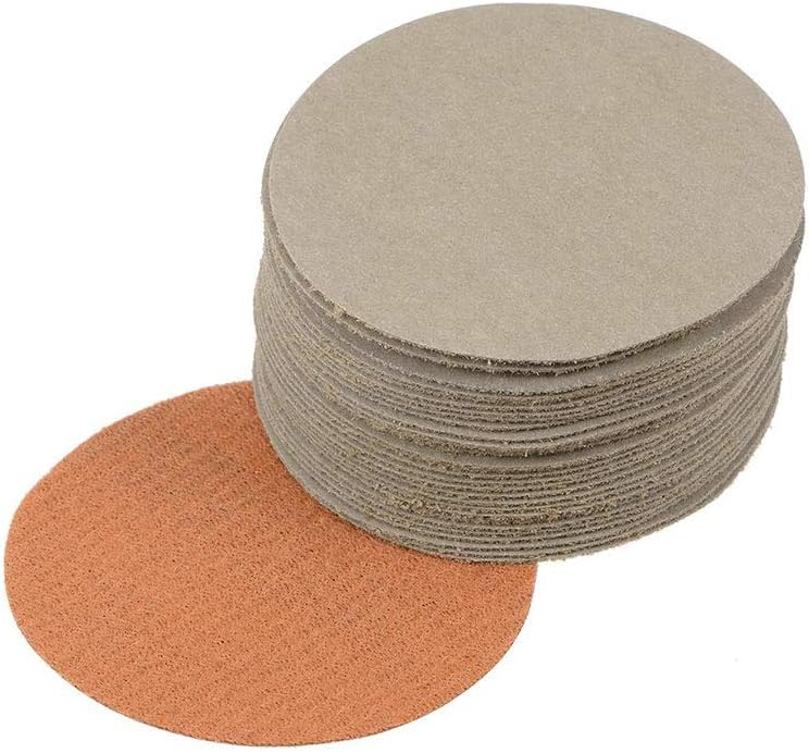 TA-VIGOR 30Pcs 50mm Wet and Dry Sanding Discs, 10000 Grit 2 Inch Hook and Loop Sandpaper Electrostatic Sand Planting Silicon Carbide Sanding Discs