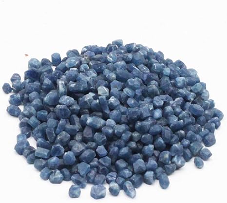 100g Blue Corundum Stone,Red Corundum 