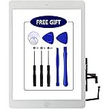 Amazon Com Zentop For White Ipad Air 1st Generation Touch Screen Digitizer Glass Replacement Modle A1474 A1475 A1476 With Home Button Camera Holder Preinstalled Adhesive Tool Kit