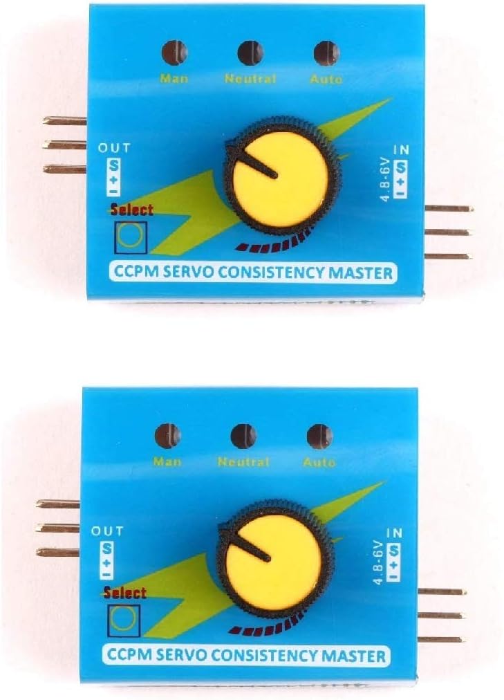DollaTek RC Servo Tester Multi 3CH ECS Consistency Speed Controler Power Channels CCPM Meter with Reverse - 2pcs