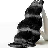 TRIIPPY Body Wave Bundles Human Hair,SoftMAX Raw Cambodian Hair Wavy Bundle | Sew In Weave 3 Bundles,Triple The Lifespan Over
