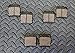 New Front & Rear Brake Pads Yamaha Banshee 1990-2006 or Raptor 660 2001-2005