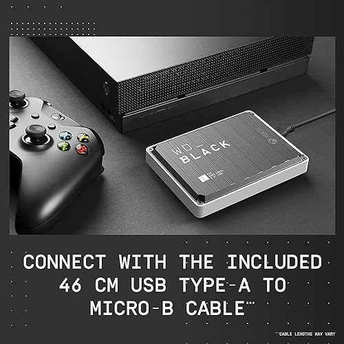 WD_Black 3TB P10 Game Drive for Xbox One, Portable External Hard