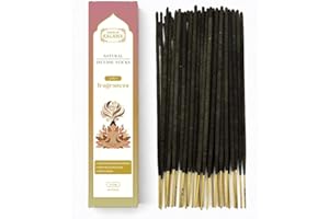House of Kalama Natural Incense Sticks – 3-in-1 Palo Santo, White Sage & Neroli (60 Hand-Rolled Sticks) | Low Smoke for Medit