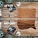 FOMAN Rug Grippers (8pcs) - Best Non Slip Rug Gripper Pads & Anti Curling Carpet Grippers, Anti Slip Rug Pad for Rugs - Ideal Rug Stopper For Kitchen | Bathroom
