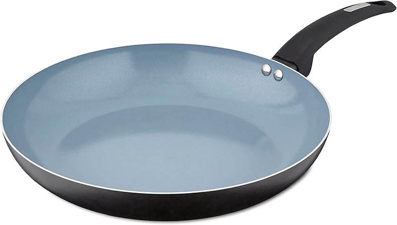 Tower Cerasure 32cm Fry Pan Ceramic Non-Stick Induction Suitable Graphite T80354