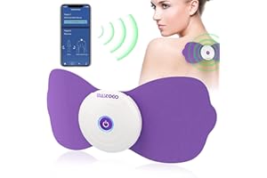 MASTOGO Wireless TENS & EMS Unit Back Pain Relief Massager - APP Controlled Bluetooth EMS Muscle Stimulator Machine for Back Shoulder Leg Neck Pain Relief