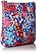 Vera Bradley Women's Cotton Triple Zip Hipster Crossbody Purse, Impressionista, One Size