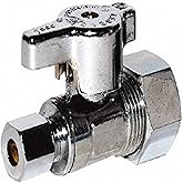 LEGEND VALVE AND FITTING T-595NLSweat x OD Legend 1/2 In x 3/8 In. Compression Angle Stop Valve