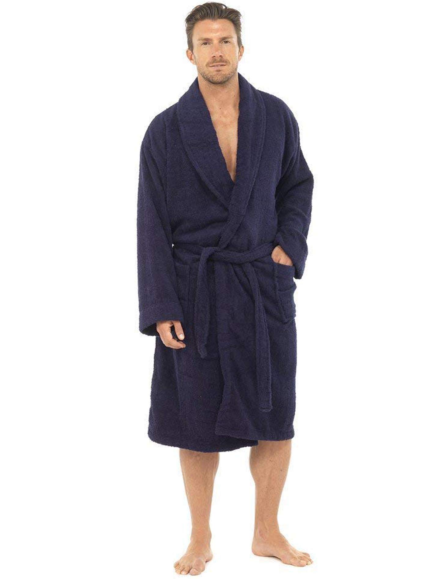 mens terry towelling robe