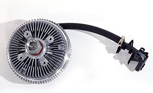 Electronic Radiator Cooling Fan Clutch Fit For 2002-07 Chevy Trailblazer GMC Envoy, Buick Rainier, Saab 9-7X Olds Bravada 4.2L 6.0L 15293048, 622-001