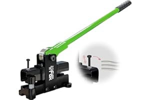 LookFox Conduit Bender, 12~14.3mm（9/16in）- Adjustable Offset for Flexible & Precise Bends, Fits 1/2" EMT Conduit, Sturdy&durable, Ideal for Electrical Work, Green