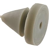 Don-Jo 1608 Rubber Door Silencer, Gray, for Metal Frame (Pack of 100)