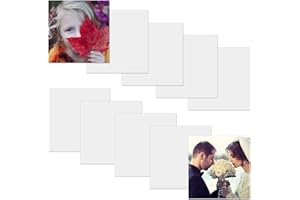 ToBeAce 10 Pcs Sublimation Metal Photo Blanks 8"x8", Aluminum Sublimation Sign Blanks, 0.45mm Thick Aluminum Sheet Blank for DIY, Frame, Gifts, Wall Art, Home Decor